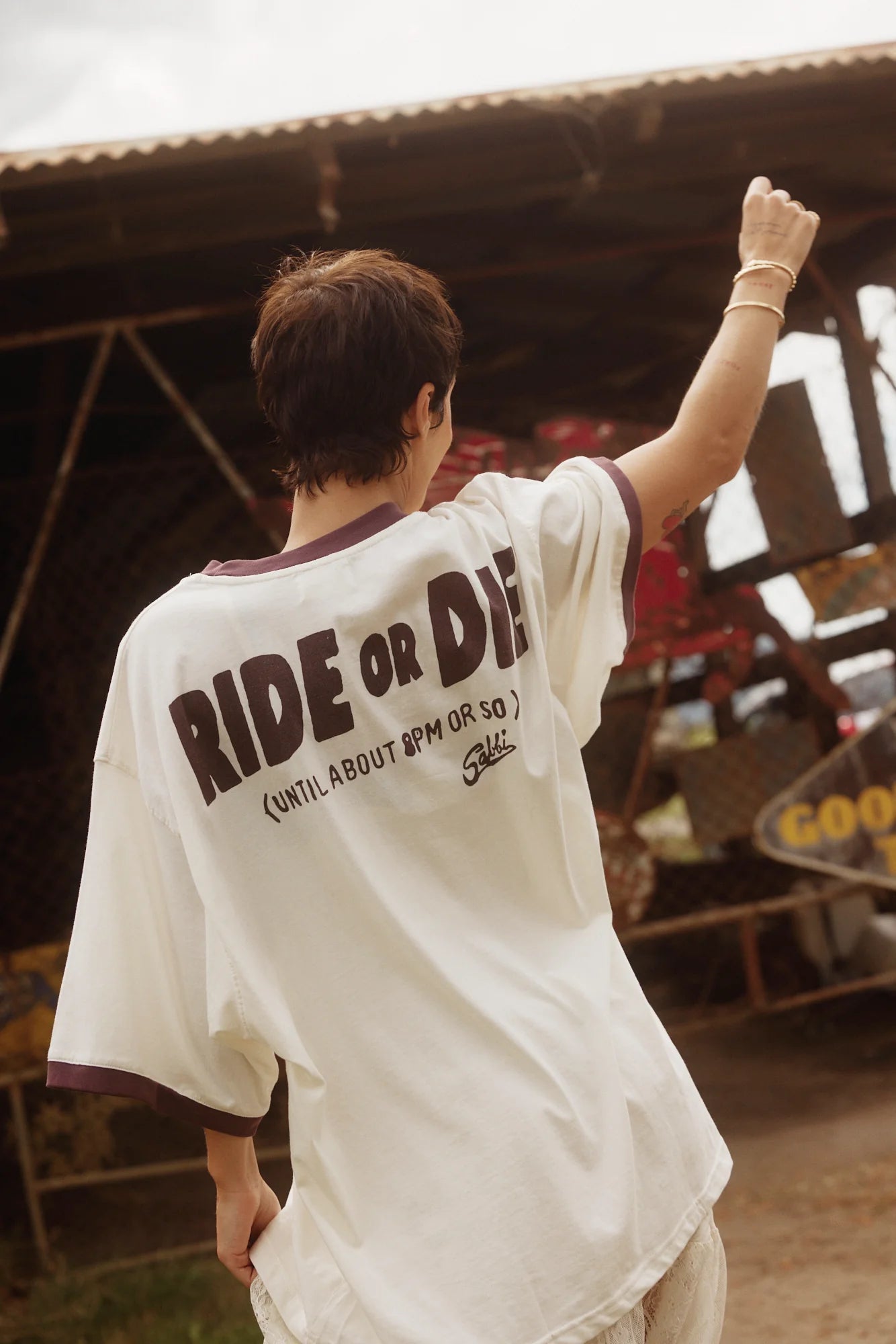 The Very Oversized Ride Or Die Tee