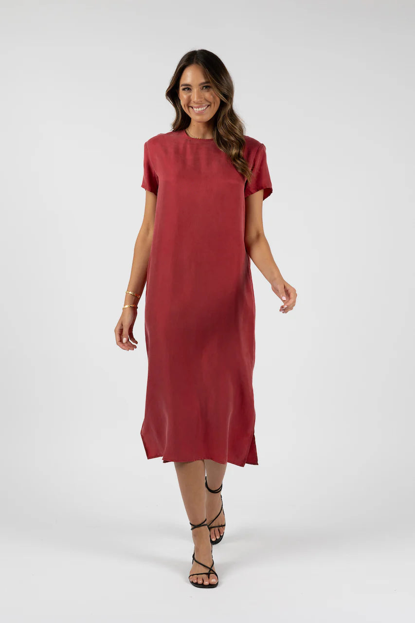 Milano Tee Dress - Pinot