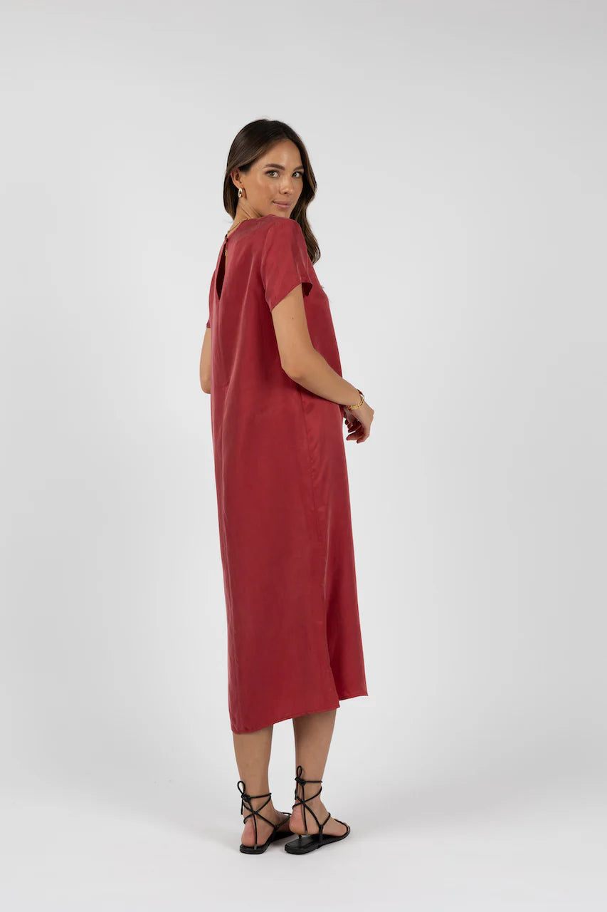 Milano Tee Dress - Pinot