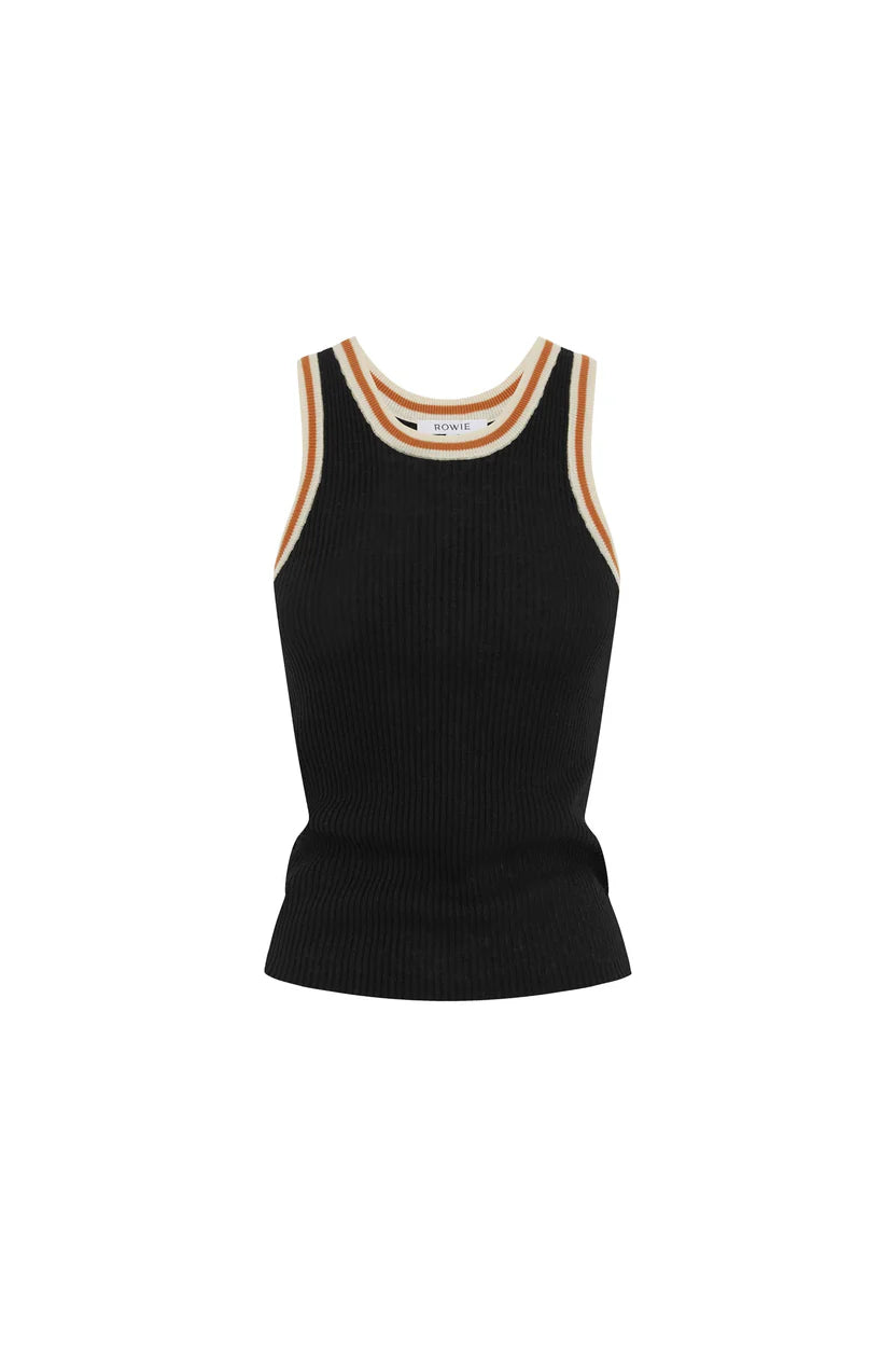 Hubert Knit Tank - Noir